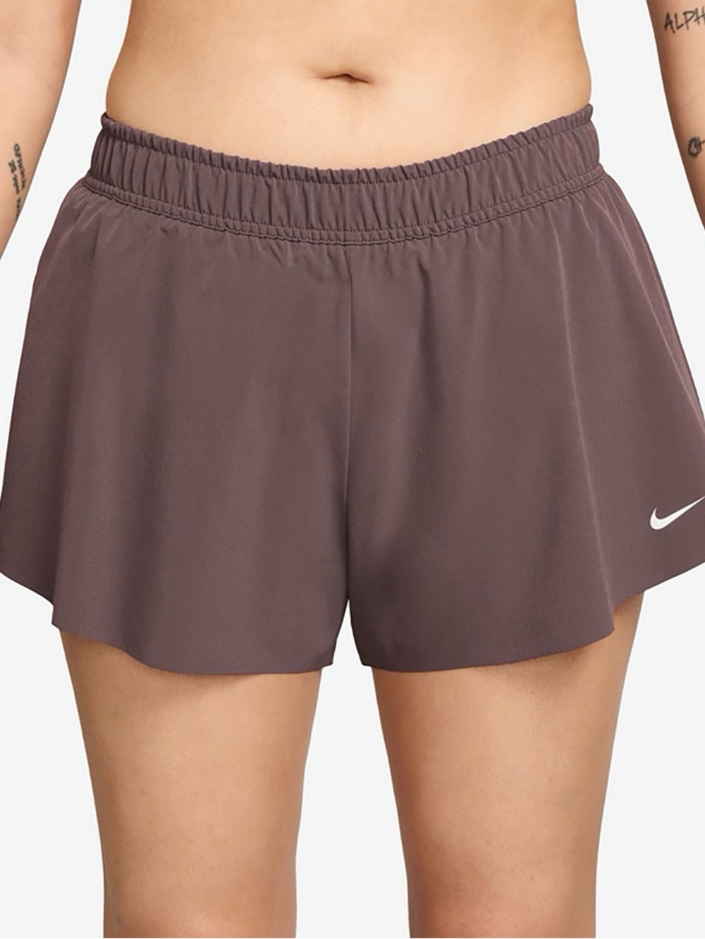 Nike Women's Athletic Running Shorts - Mauve Brown